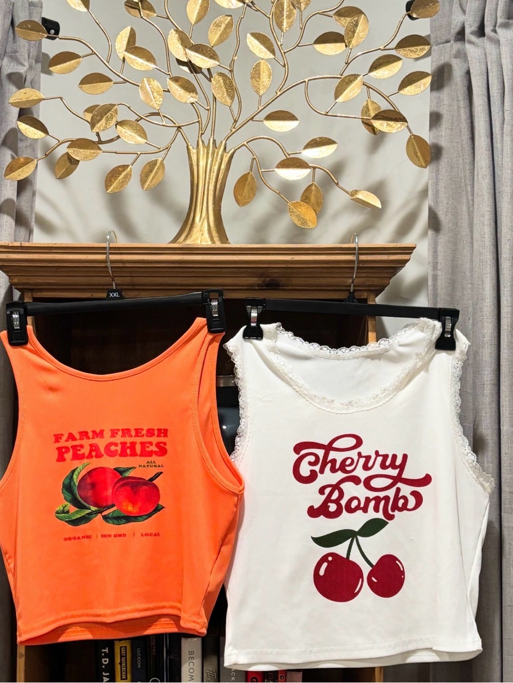 FRESH DUO (2 fruit themed graphic tees)